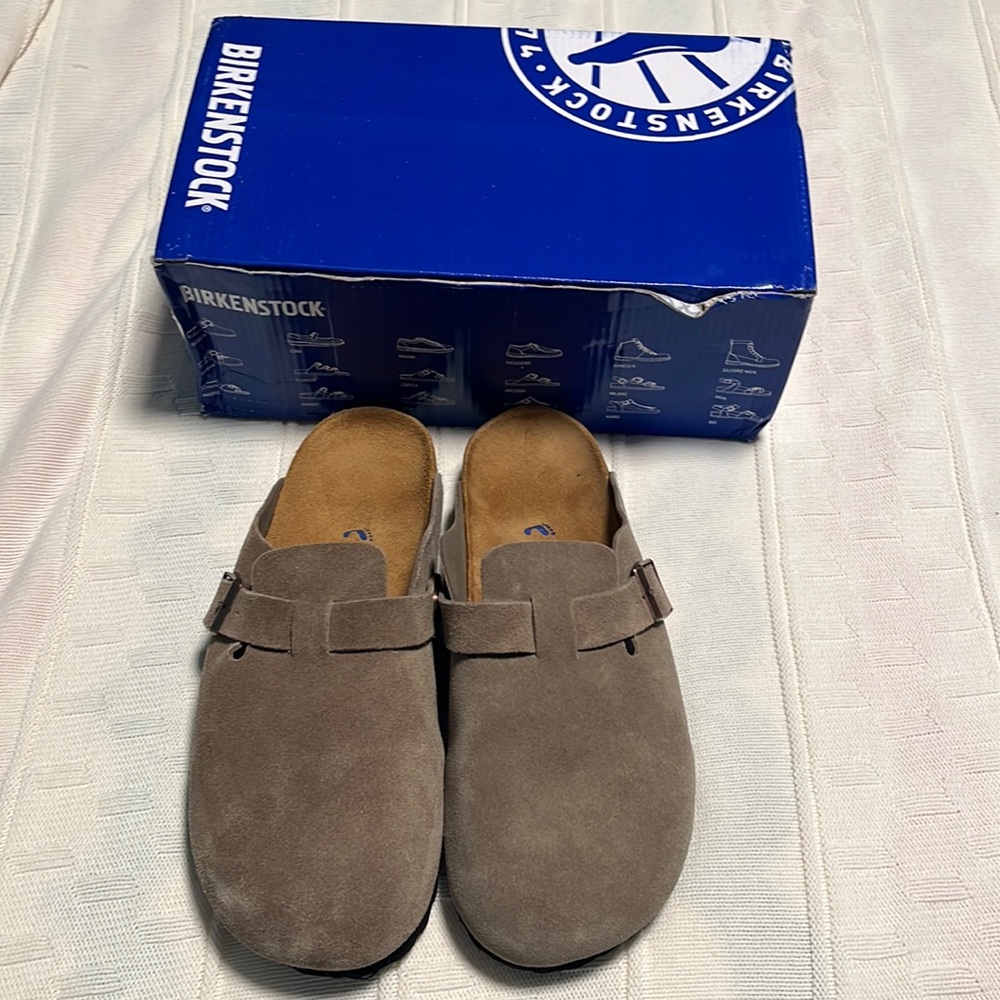 brand new birkenstock boston clogs!
